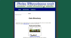 Desktop Screenshot of catsdirectory.net